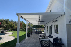 Wood Lattice Pergola In Agoura California