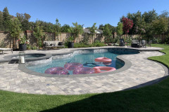 Wood Lattice Pergola In Agoura California