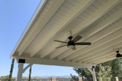 Wood Roofed Patio Cover In Santa Clarita