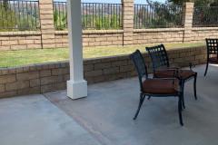 Wood Roofed Patio Cover In Santa Clarita
