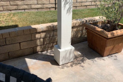 Wood Roofed Patio Cover In Santa Clarita