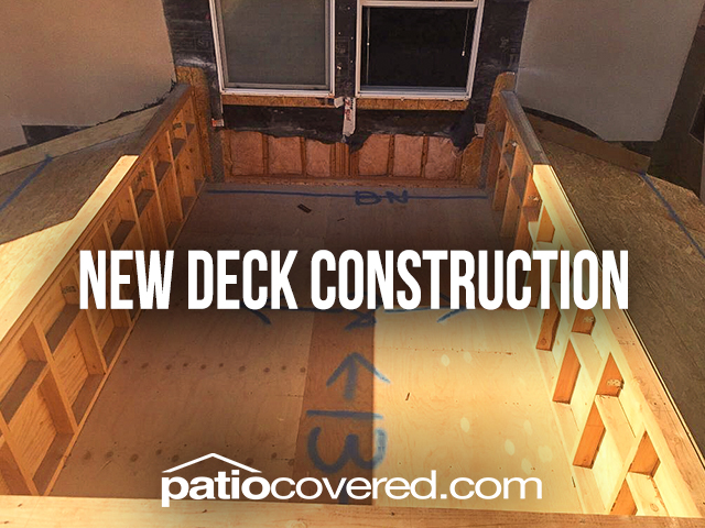 New Deck Construction in Santa Clarita