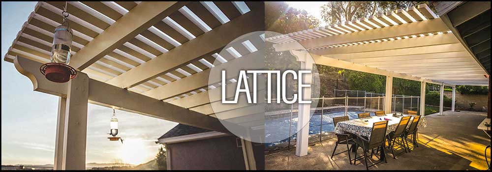 alumawood lattice patio cover