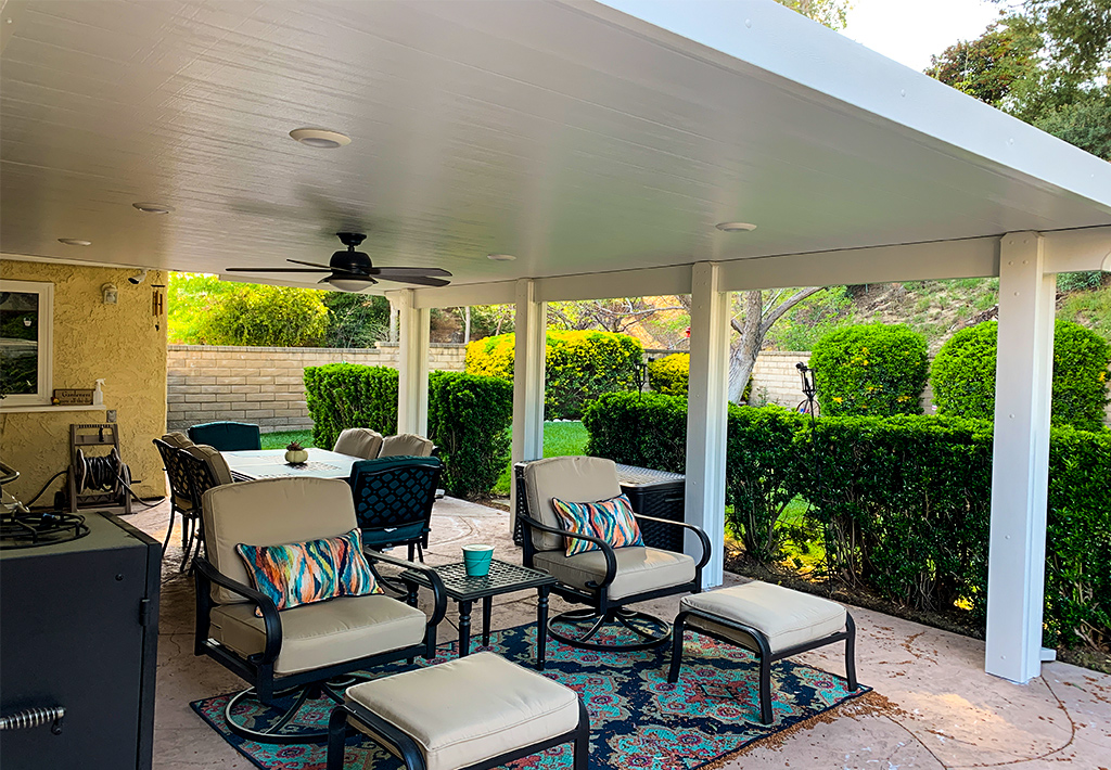 Alumawood Insulated Roofed Patio Cover Kits Covered - How Much For Aluminum Patio Cover