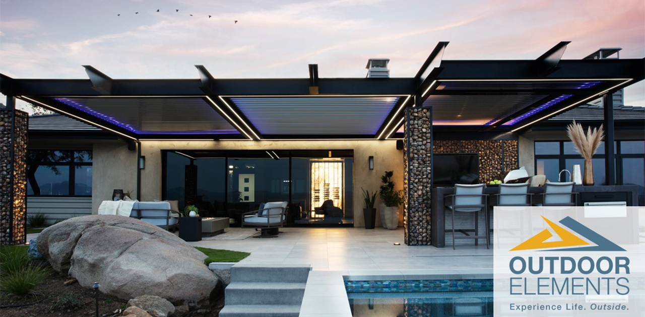 Louvered patio cover systems in Los Angeles