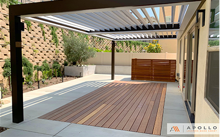 Louvered Patio Covers In Los Angeles, Adjustable Patio Covers Cost