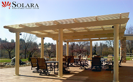 Solara Adjustable patio covers