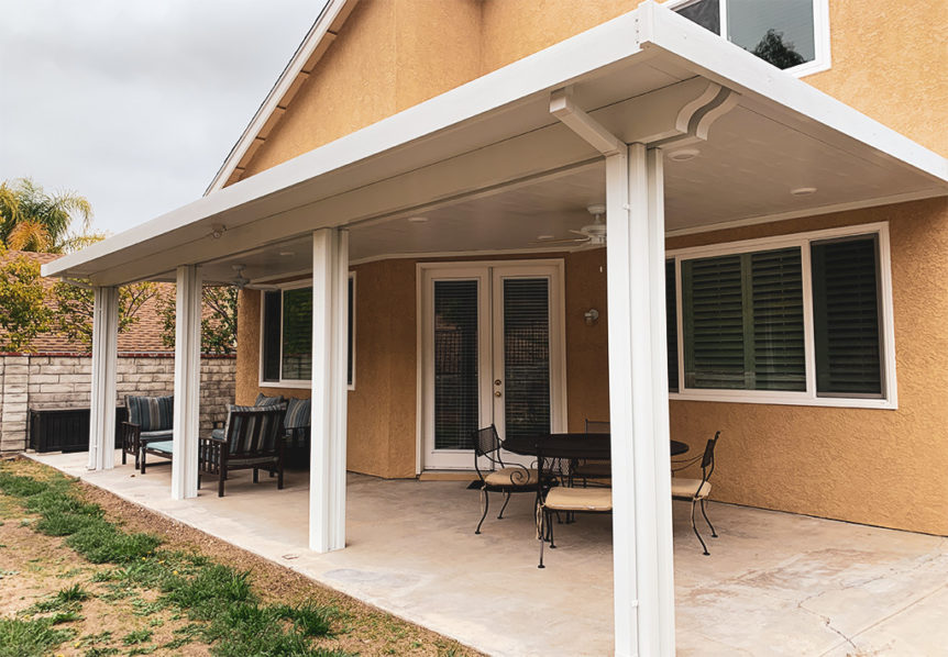 Custom Alumawood pergola in Los Angeles - Patio Covered