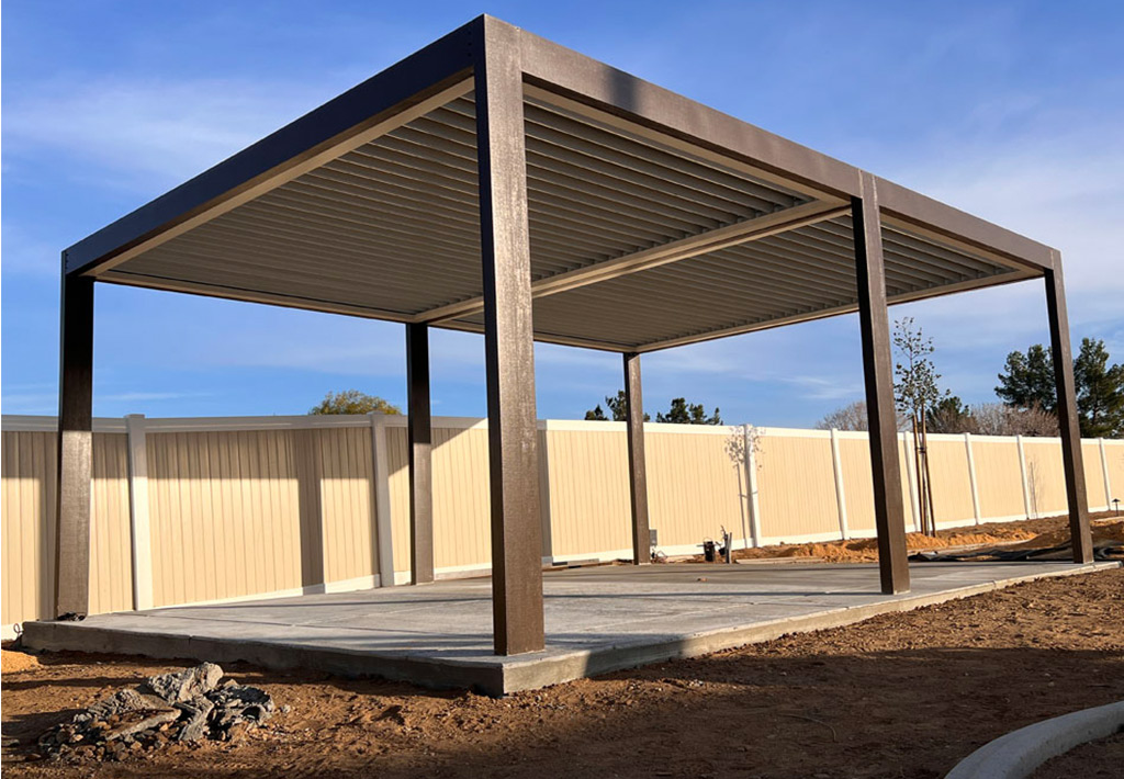Affordable louvered Pergolas in Los Angeles