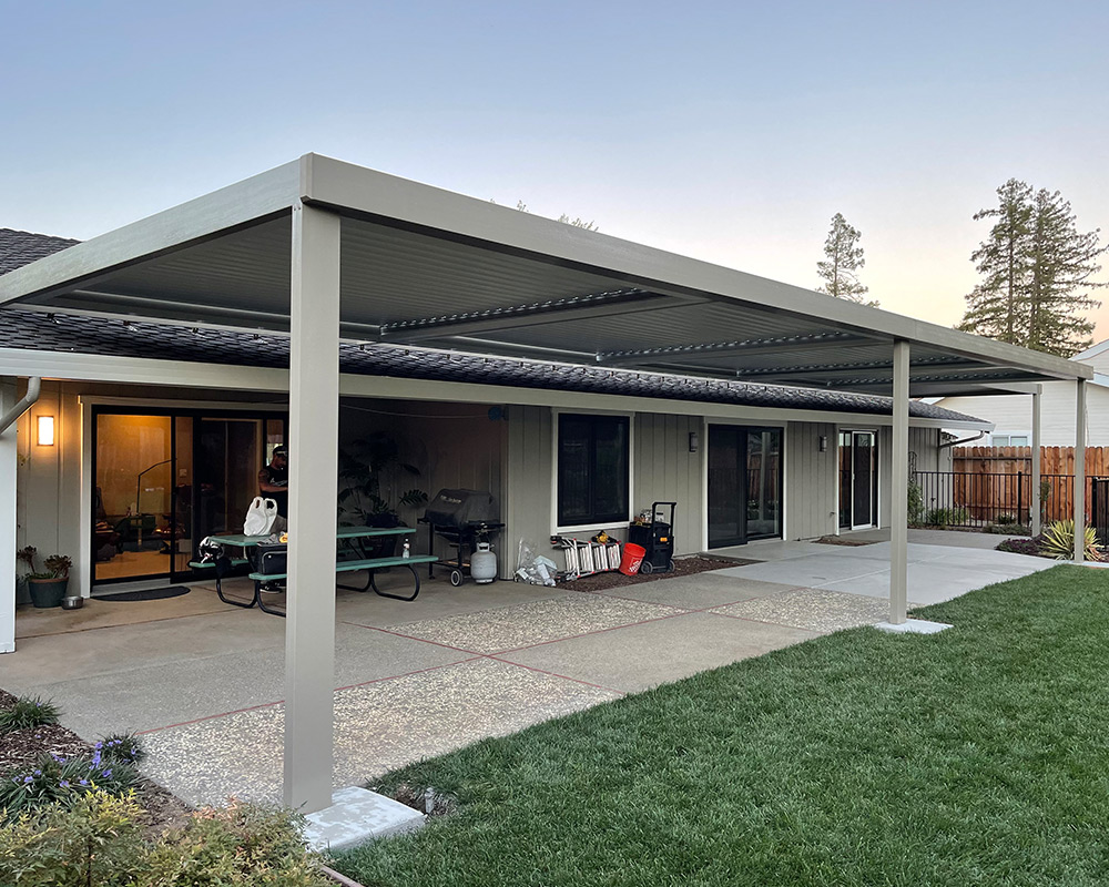 Ceda Alum Louvered Roof patio covers