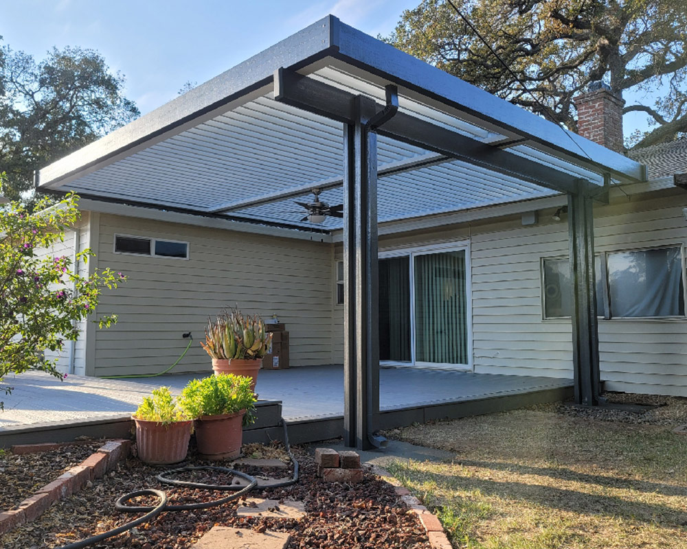 Ceda Alum Louvered Roof patio covers