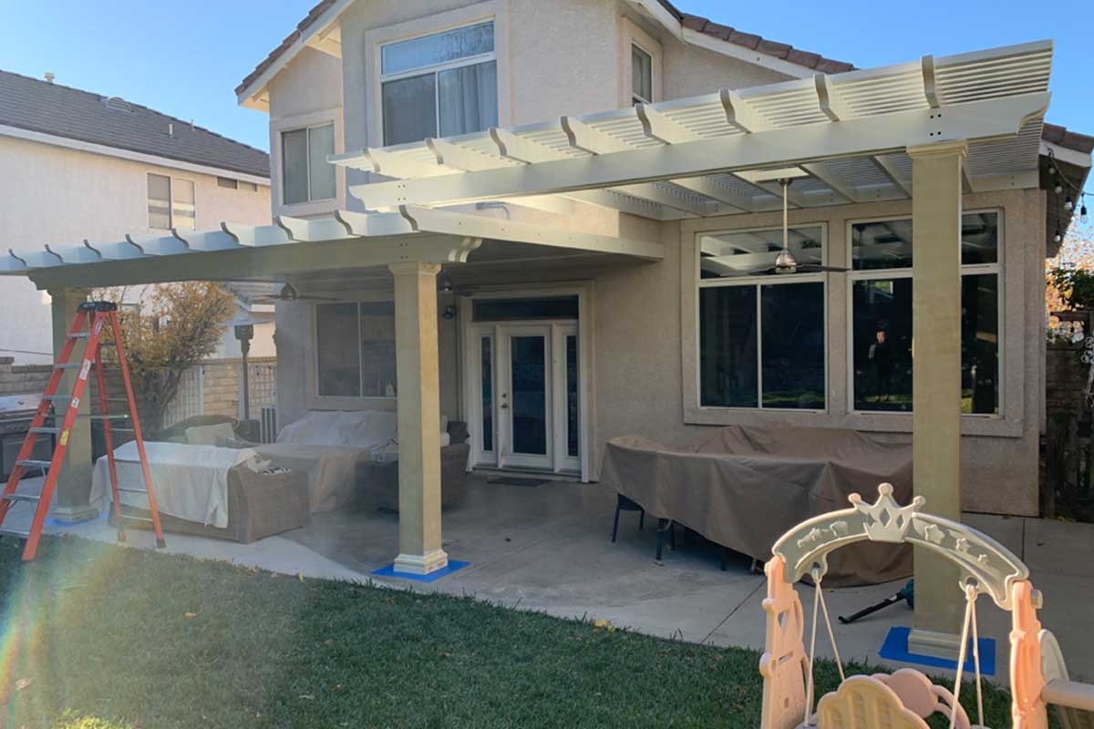 Alumawood Combination Patio Cover Santa Clarita