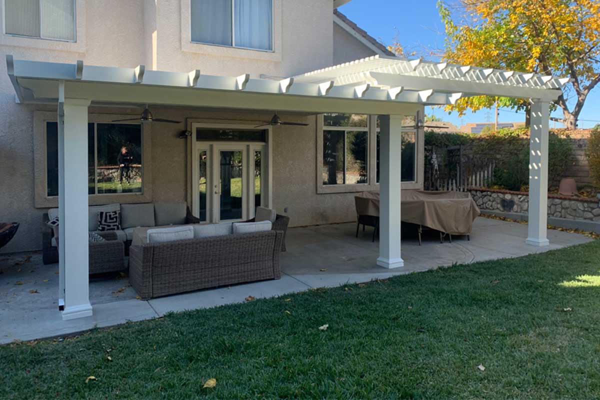 Alumawood Combination Patio Cover Santa Clarita