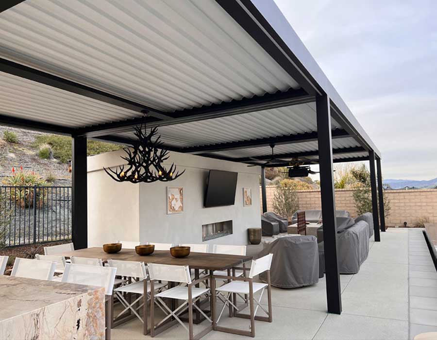 Smart Louvered Pergolas in Los Angeles