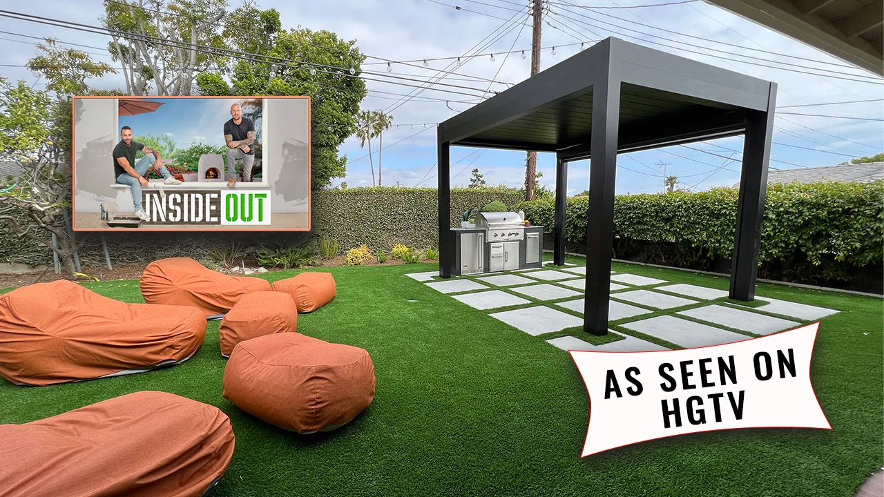 Louvered pergola Los Angeles